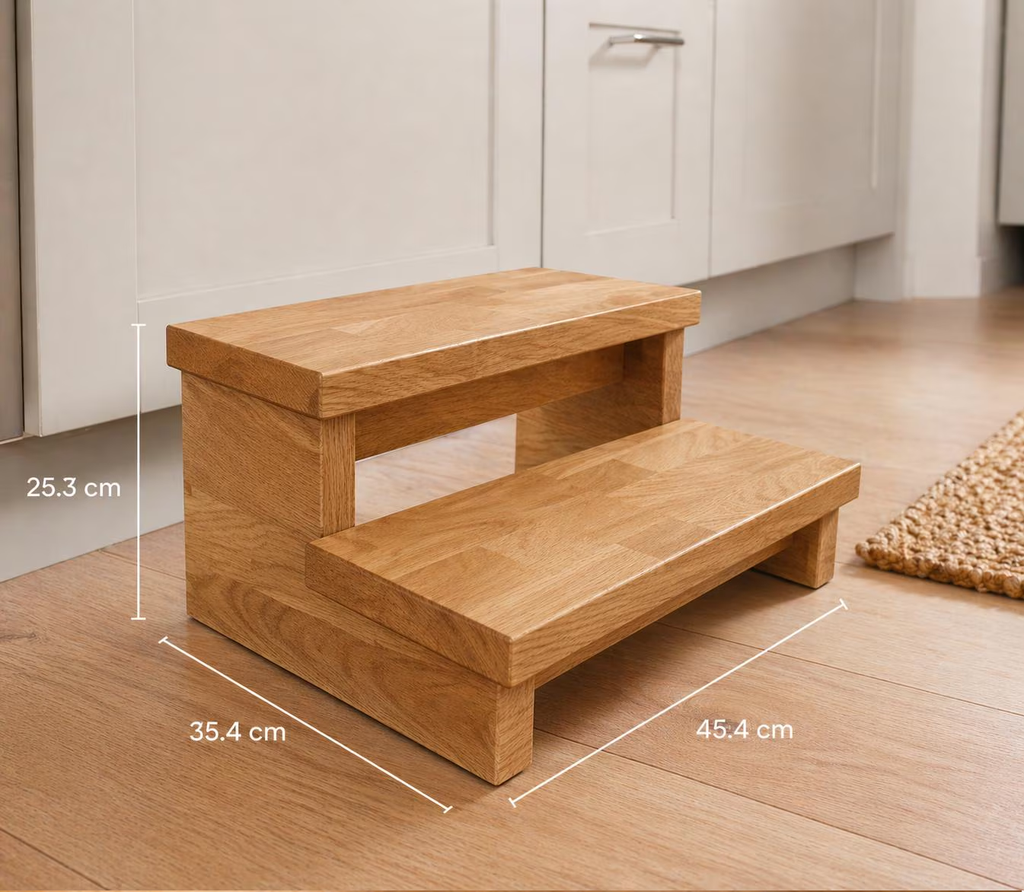 Adult Oak Step Stool