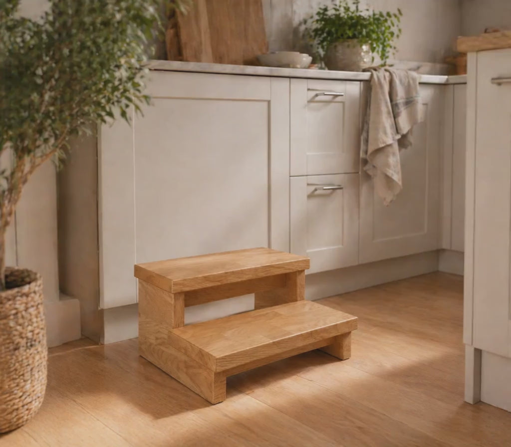 Adult Oak Step Stool